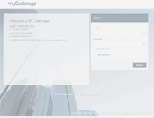 Tablet Screenshot of mycadimage.com